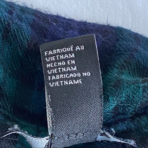 Forever 21 Plaid Tartan Flannel Shacket Shirt Roll Tab Sleeves - Picture 5 of 11